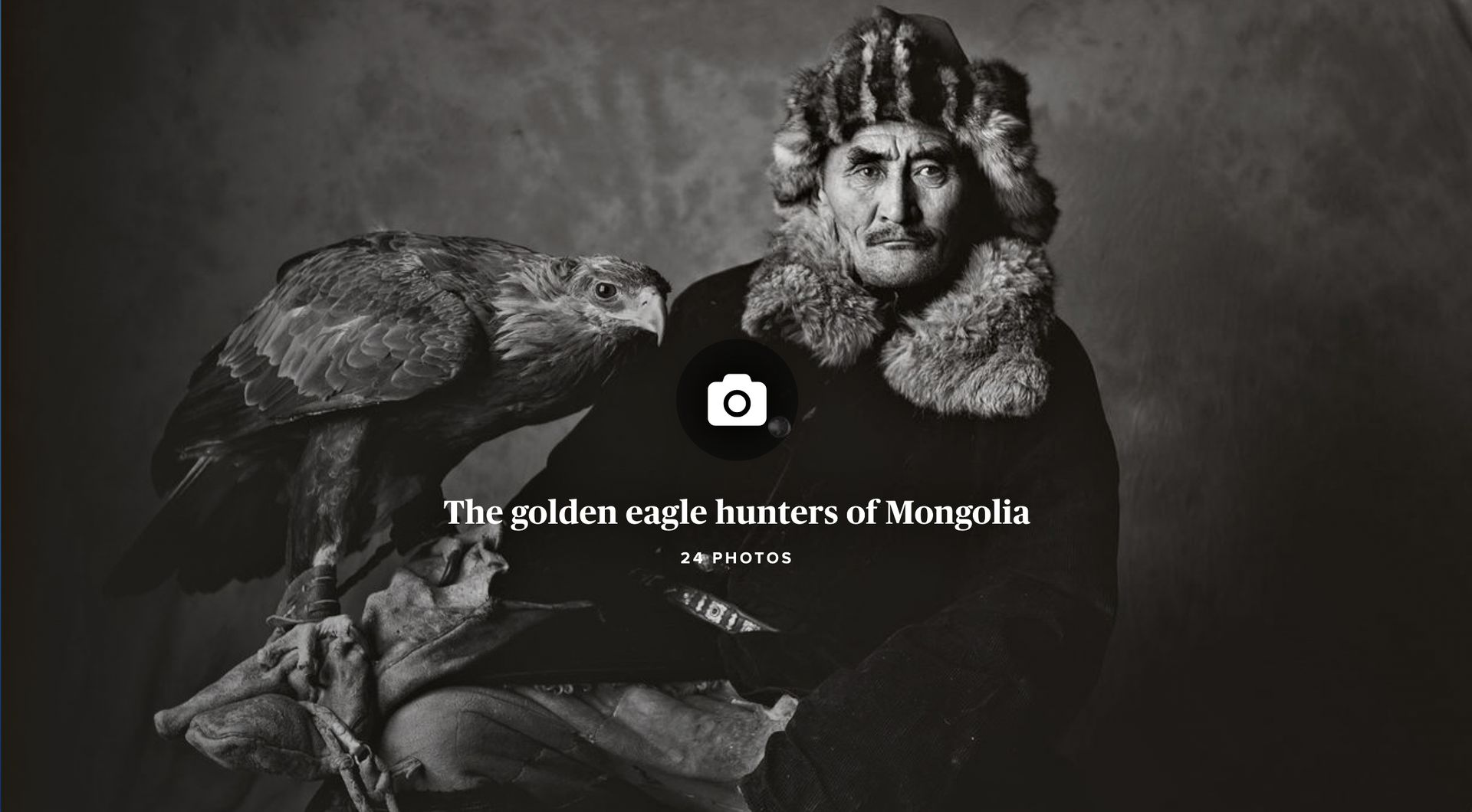 The golden eagle hunters of Mongolia photos by Palani Mohan