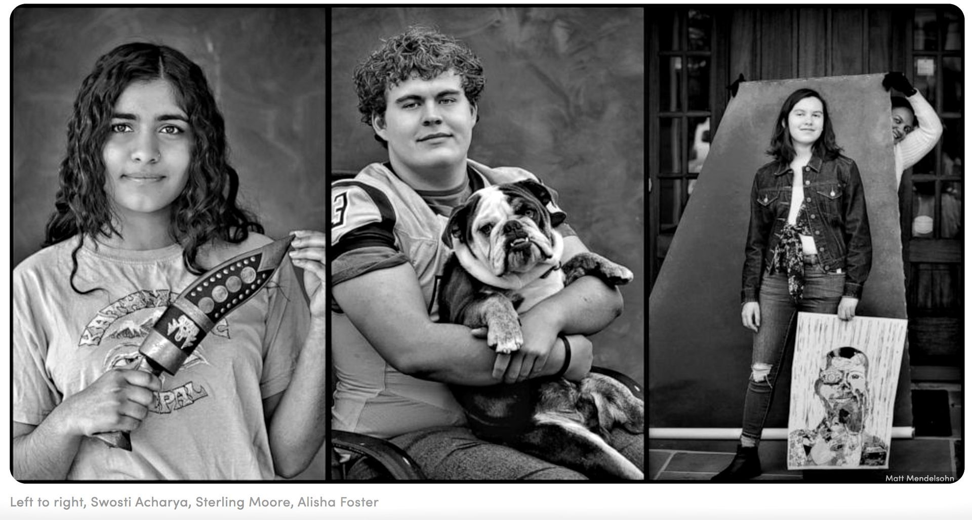 Not Forgotten: Portraits tell the story of high school seniors' lost year - Matt Mendelsohn on ABC News.com