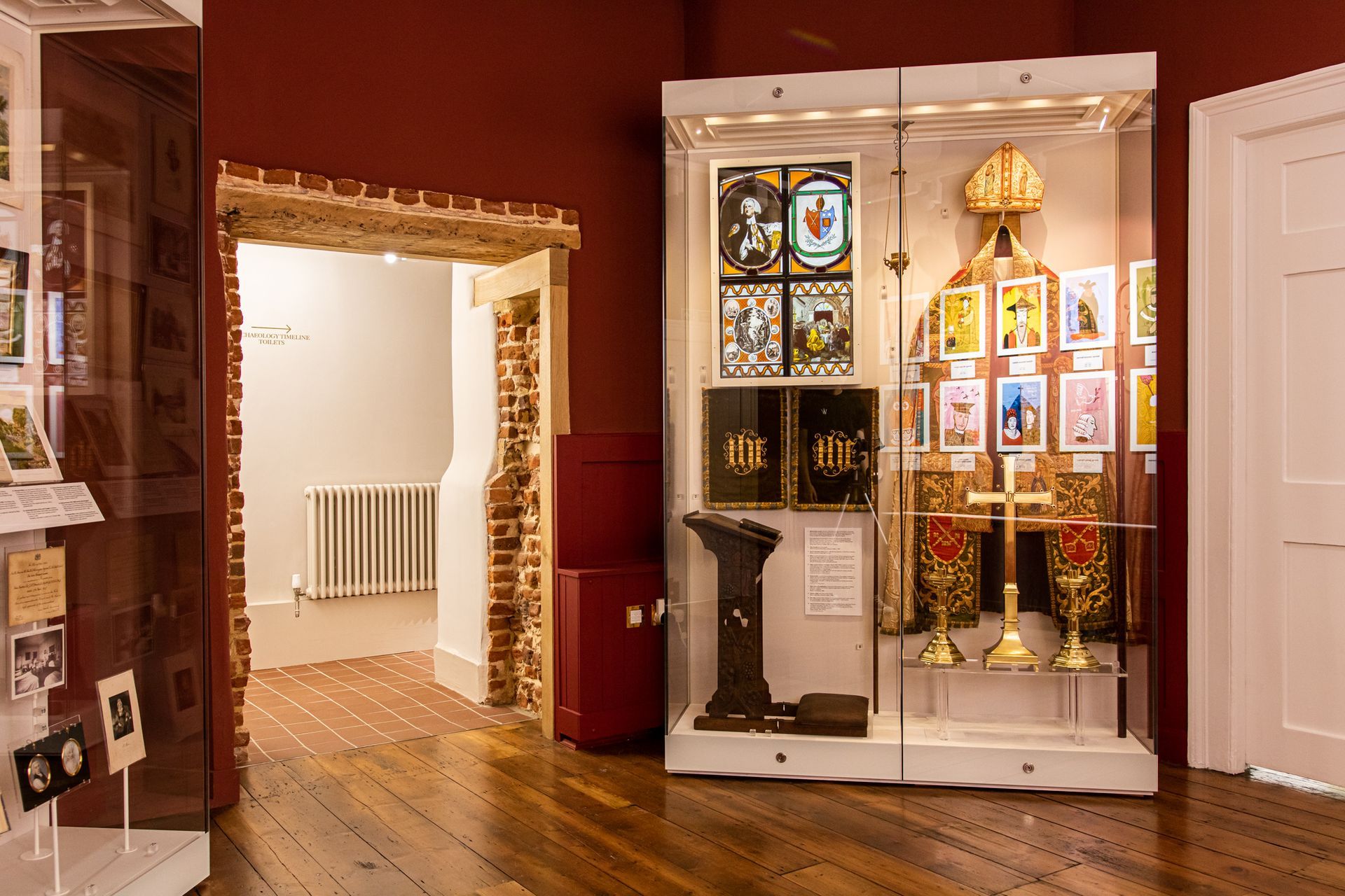 Fulham Palace Museum room fitted with New Engineered Oak Flooring