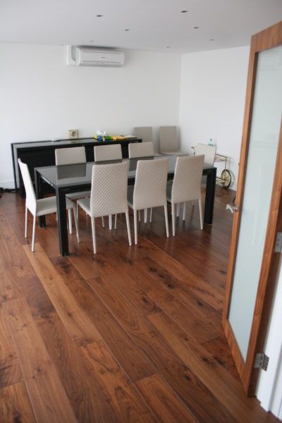 Dyfed Richards, Multi Layered Prefinished Lacquered Walnut at Bayswater