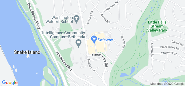 Map of business location