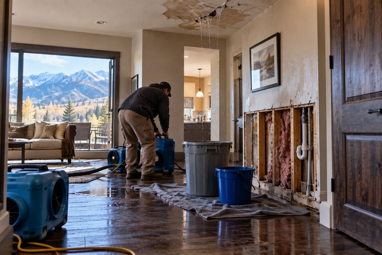 Sudden vs Gradual Water Damage: What Colorado Home Insurance Typically Covers