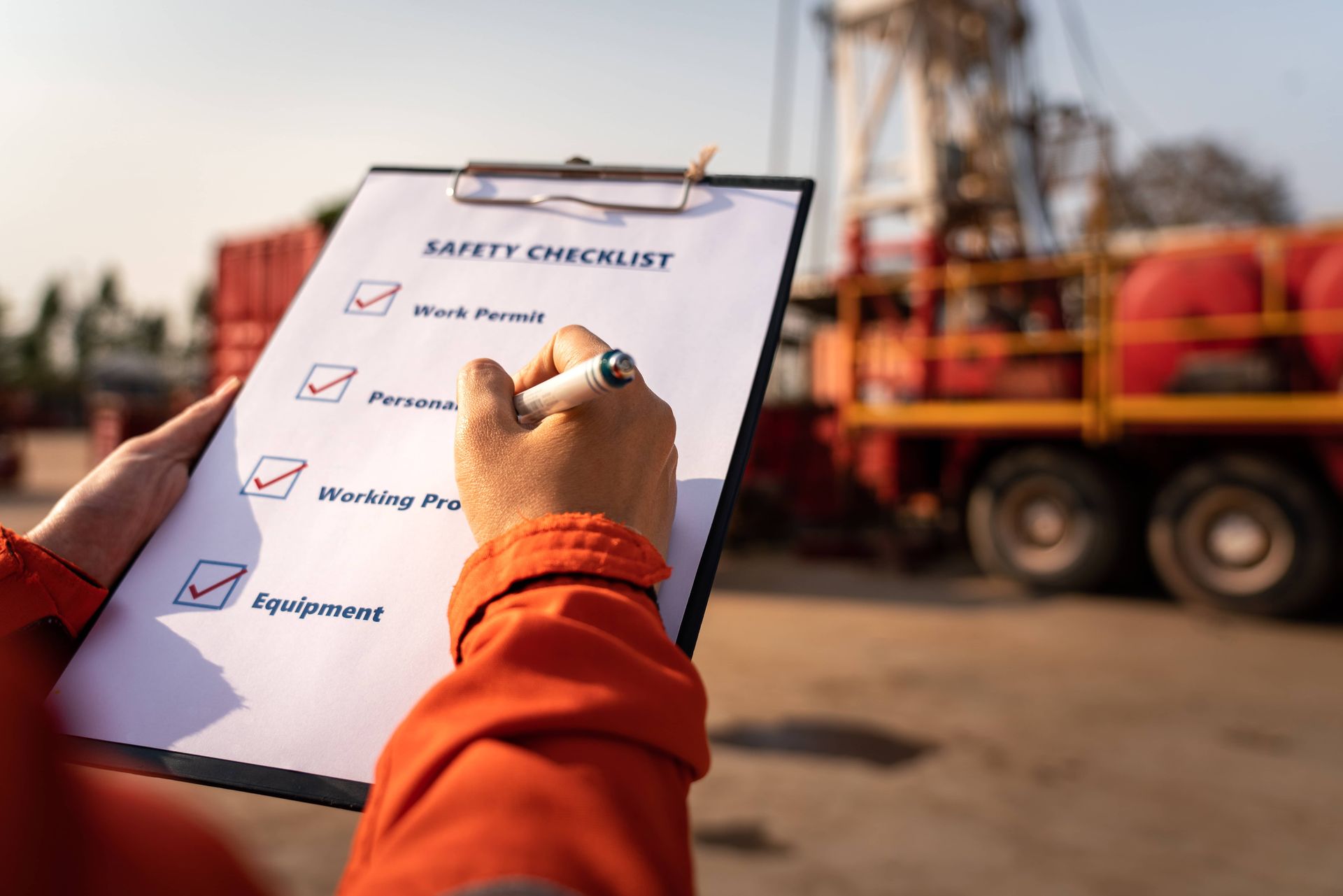Risk Verification At Drilling Site Operation