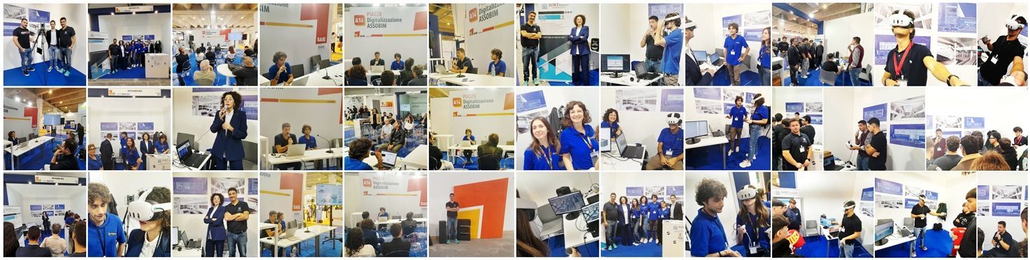 Team BIM all'opera al SAIE