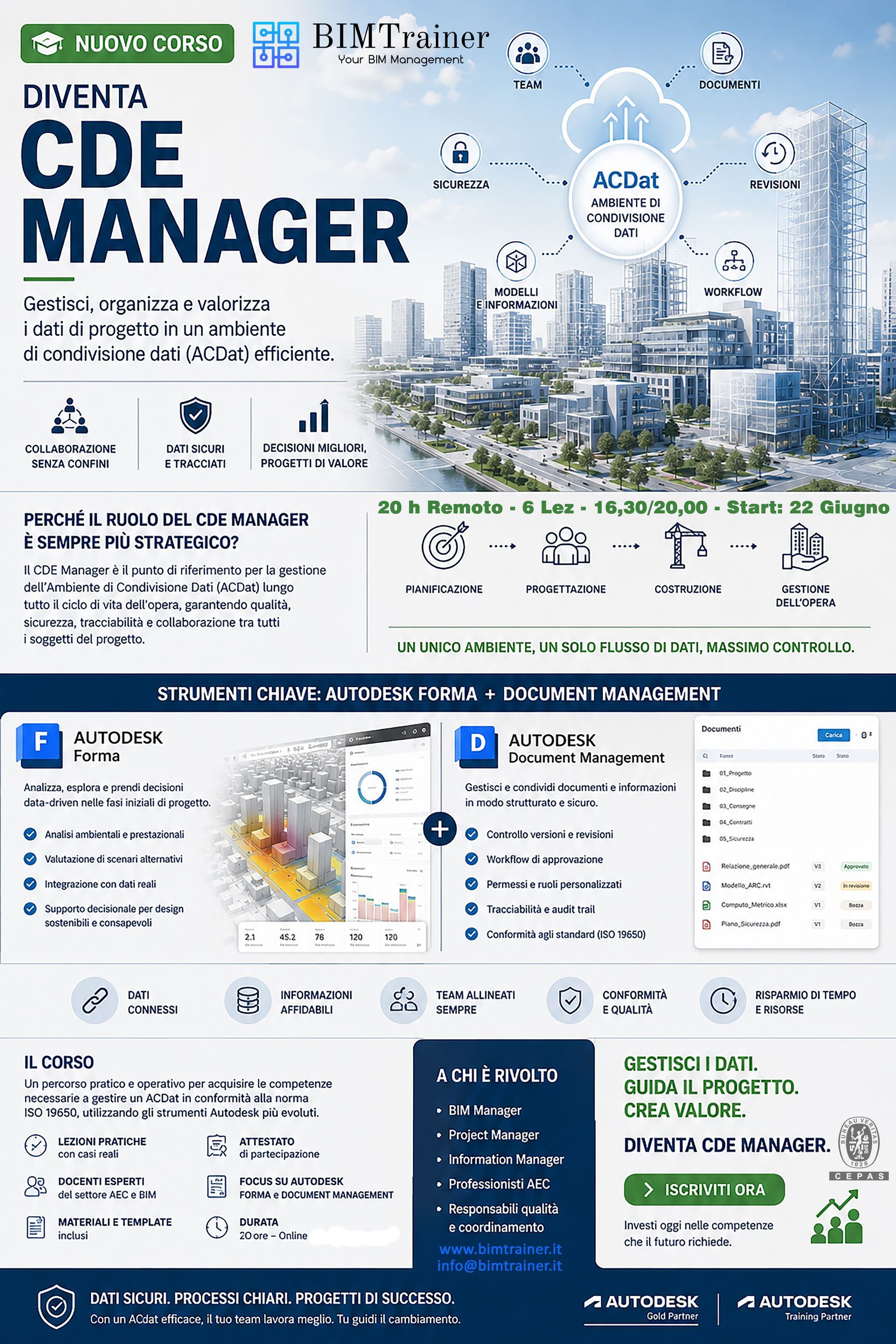 CORSO CDE MANAGER CORSO CDE MANAGER