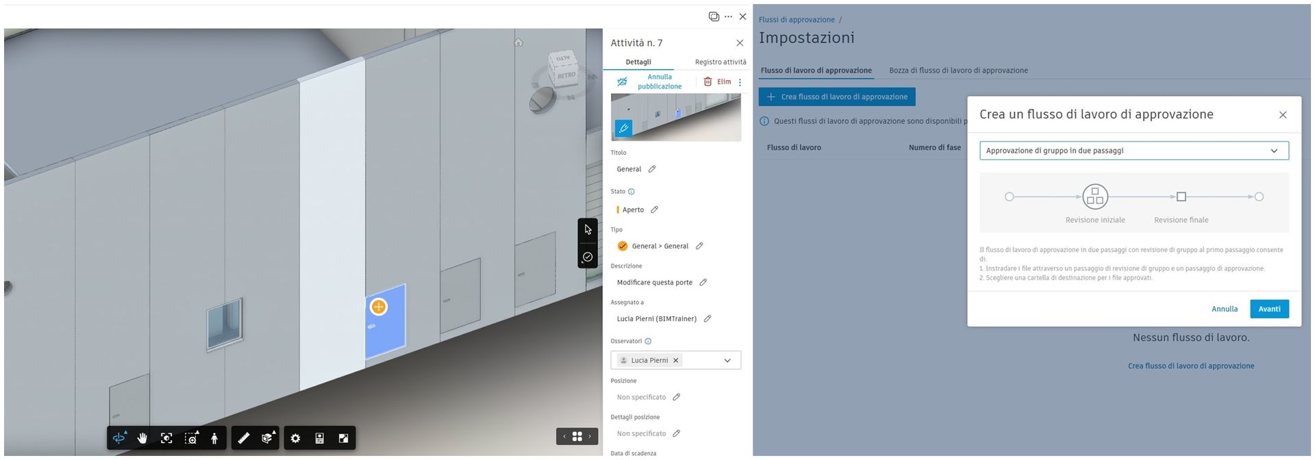 Revisioni e Report Issues - Flussi di Approvazione