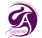 A logo for holistic and energy healing aiyara