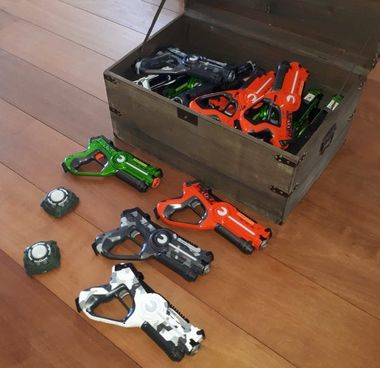Opgeladen laserguns Utrecht