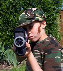 Schoolkamp lasergamen