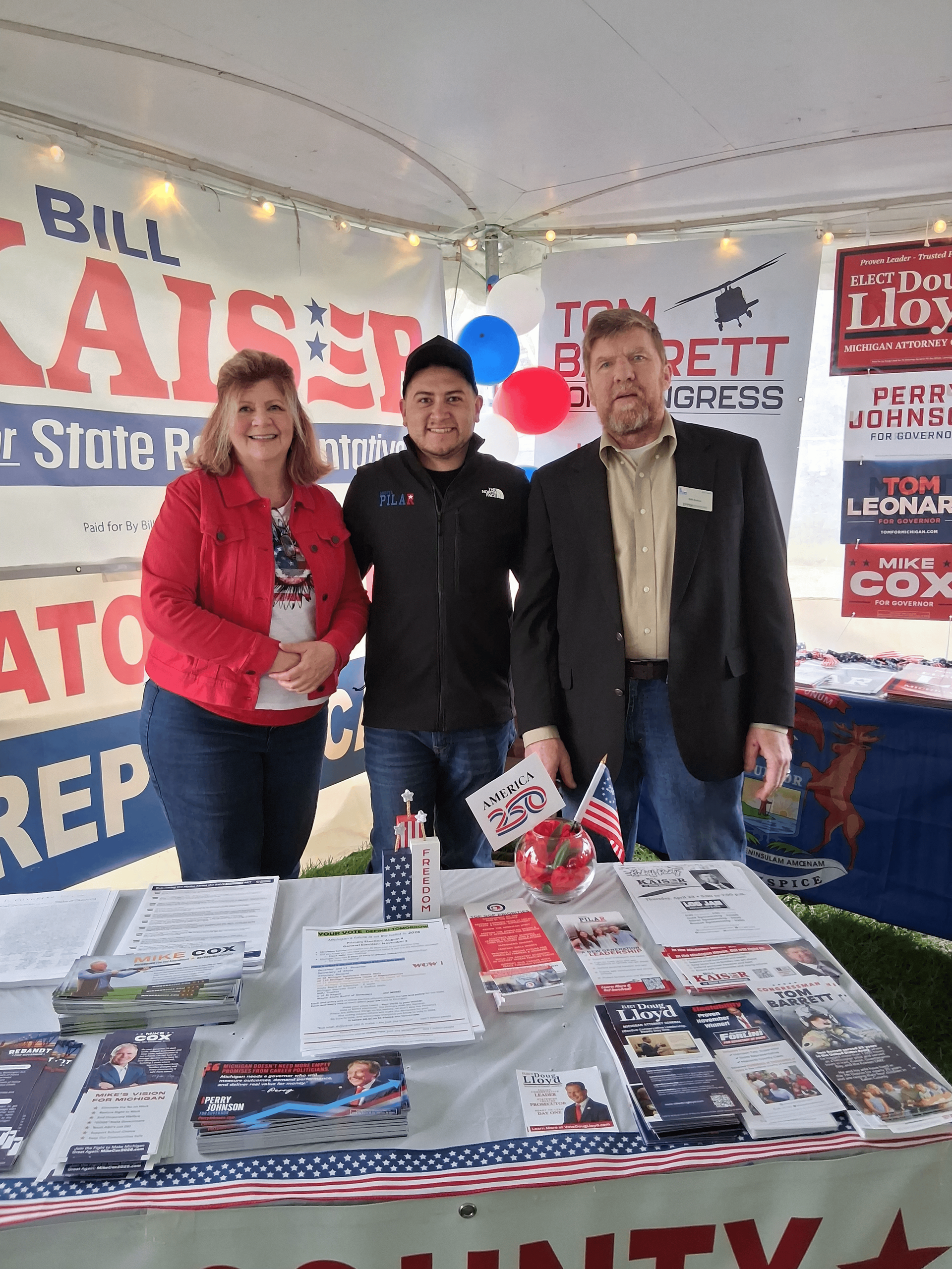 Bill Kaiser at event