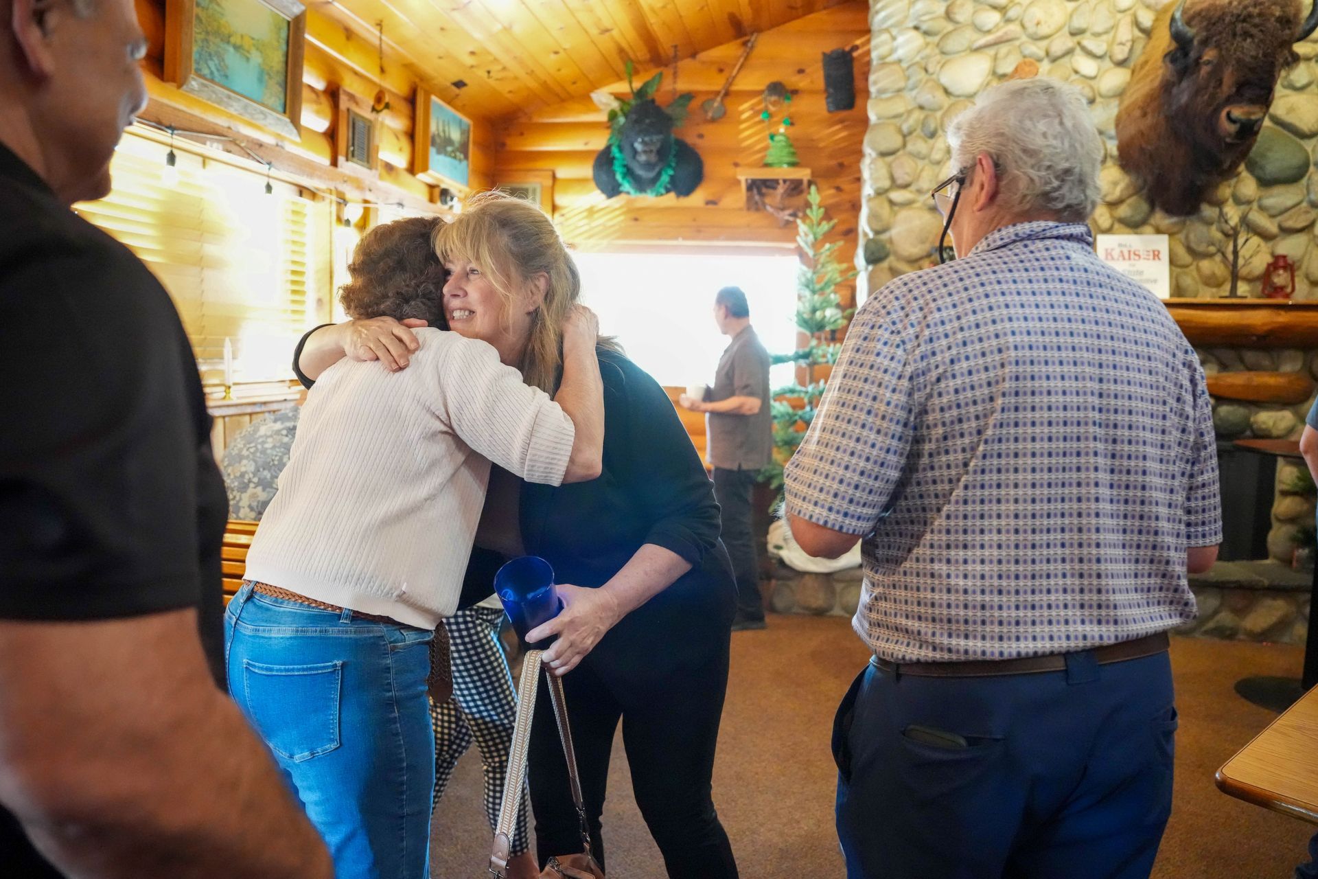 photo from Log Jam Restaurant and campaign kick-off