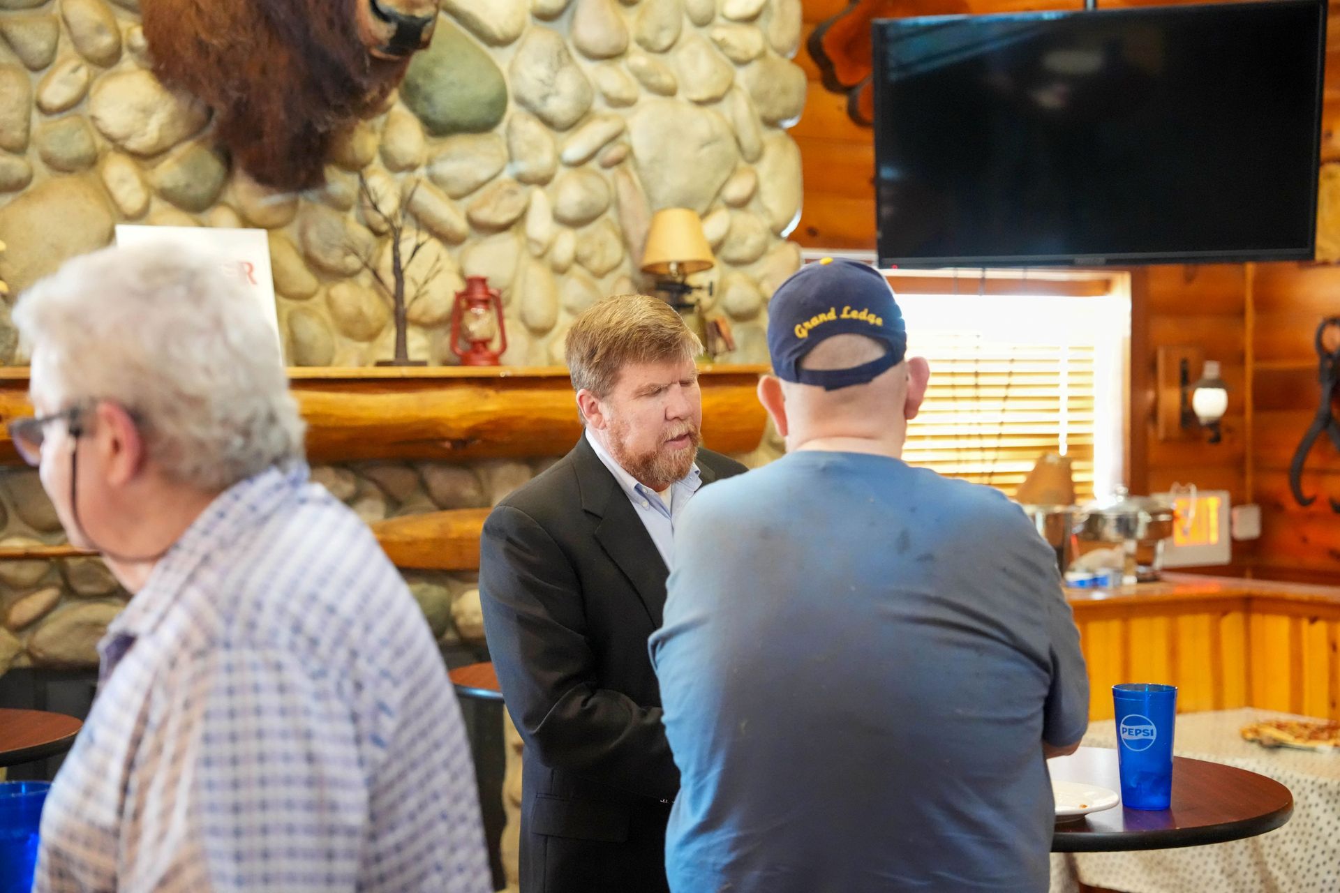 Kaiser campaign event