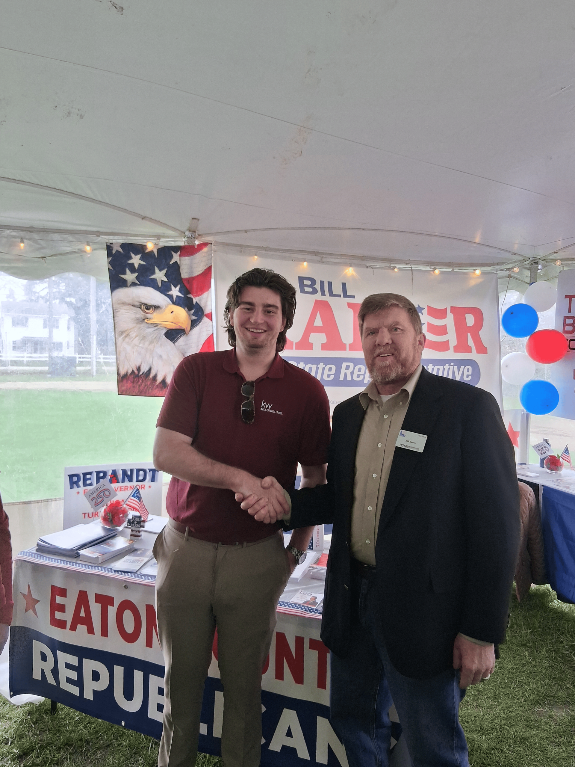Bill Kaiser at event