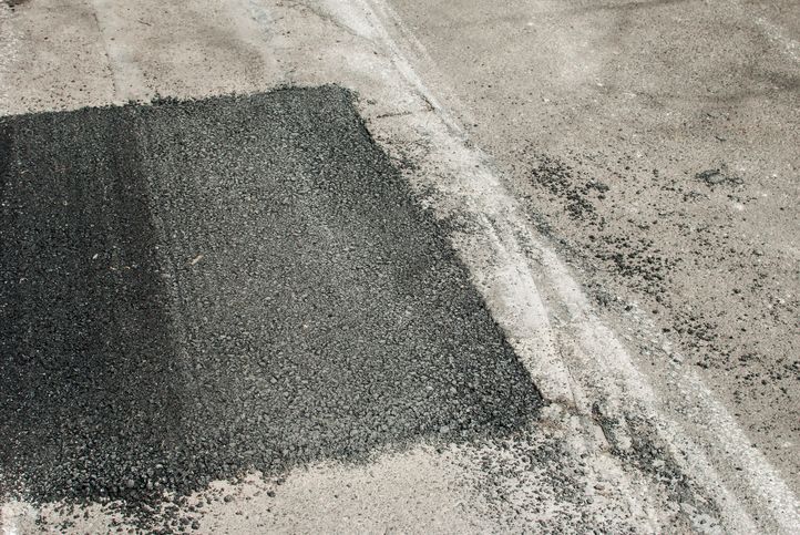 Repair asphalt patch