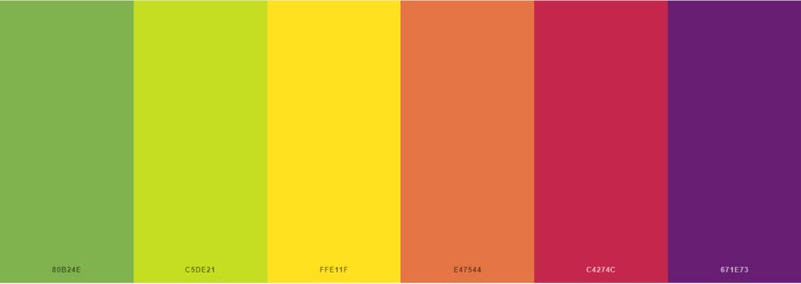 Bảng màu Autumn Leaves