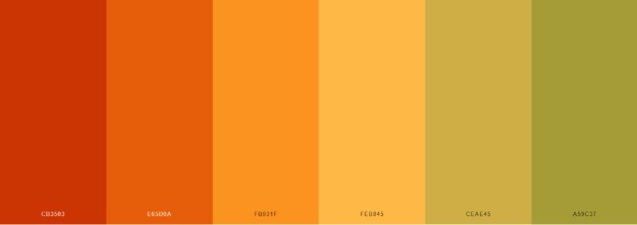 Bảng màu Spring & Autumn