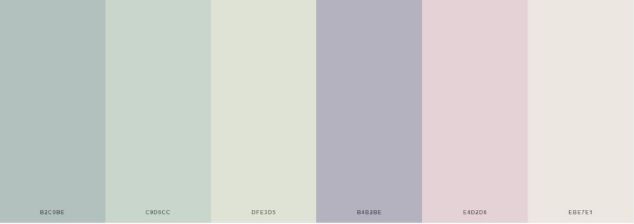 Bảng màu Colorful Neutral Pastel