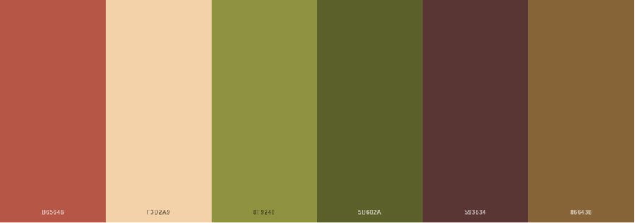 Bảng màu Traditional Autumn