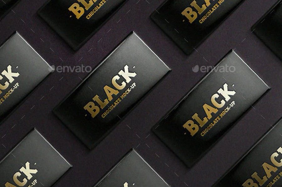 Packaging Chocolate Mock-Up
