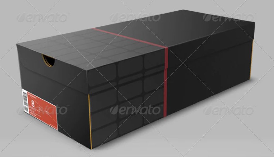 Shoe Box Mockup
