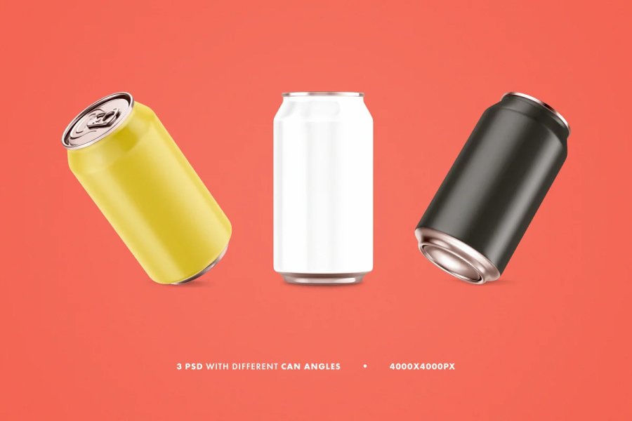 Drink Can Mockup
