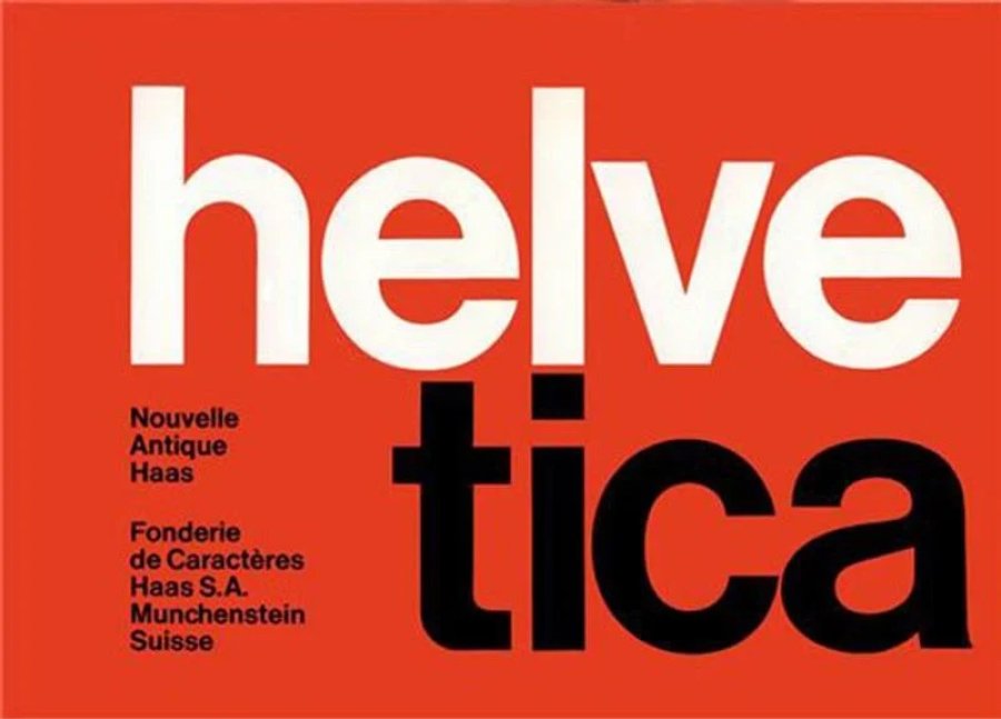 Font chữ Helvetica Font chữ Helvetica