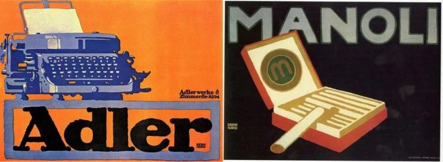 Thiết kế tối giản của Lucian Bernhard Thiết kế tối giản của Lucian Bernhard