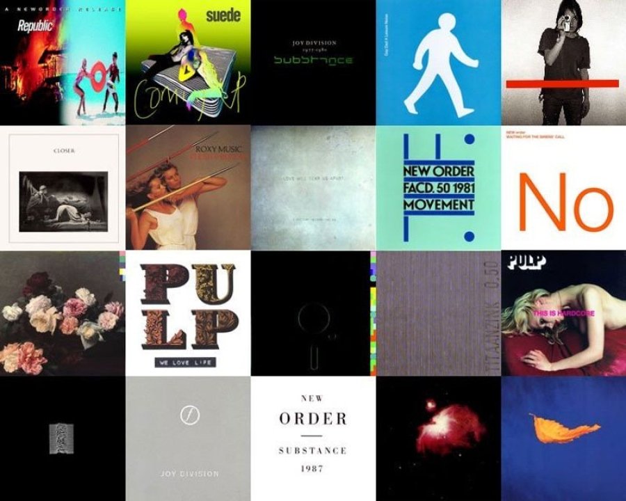 Những thiết kế của Peter Saville Những thiết kế của Peter Saville