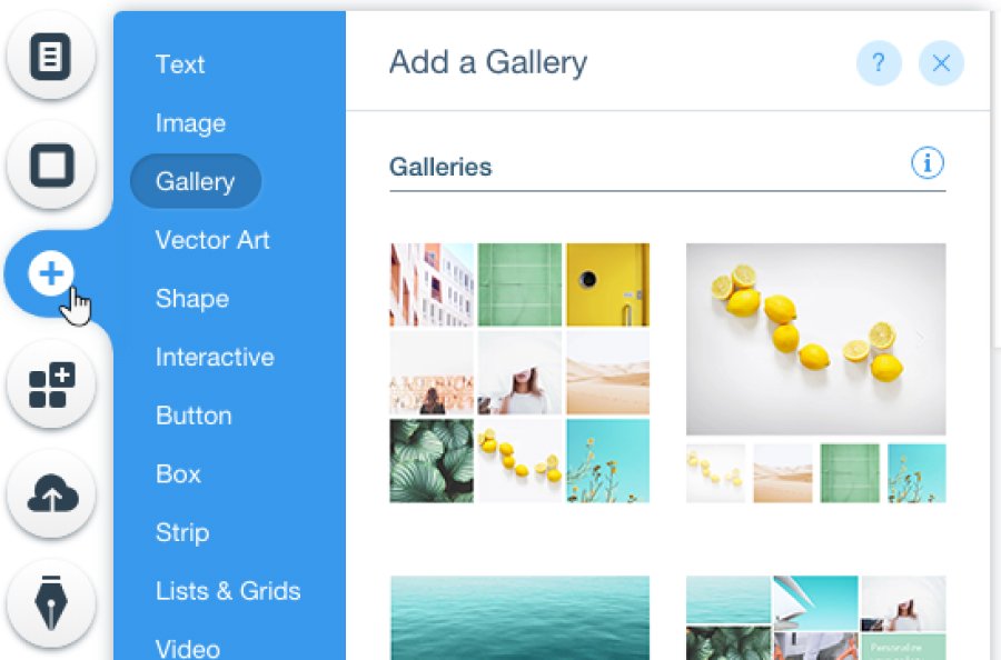 Wix tích hợp hơn 500 mẫu template