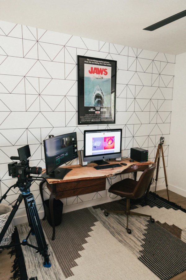 Một góc làm việc của Film Editor