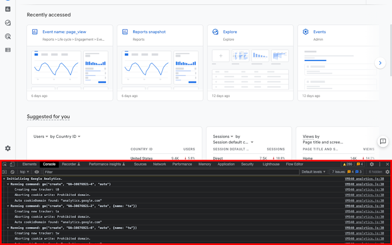 Google Analytics Debugger