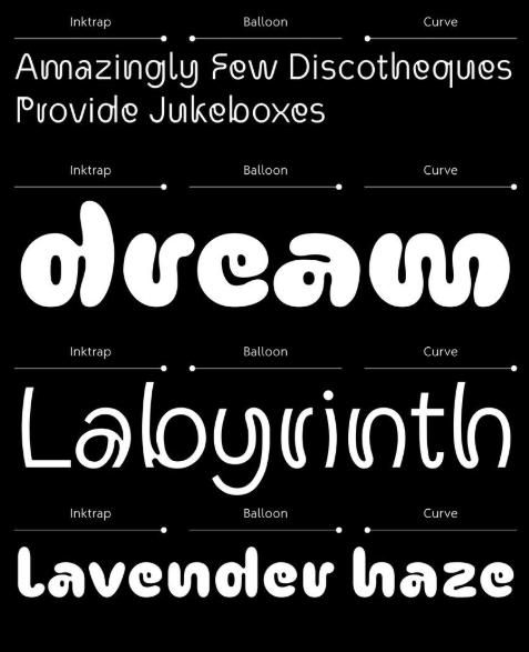 Kiểu chữ đẹp biến đổi Marbla Kiểu chữ đẹp biến đổi Marbla