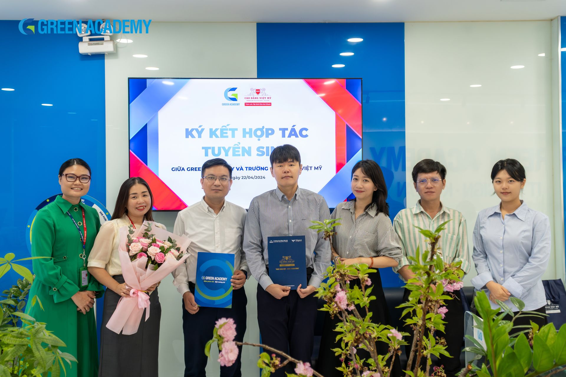 Lễ  ký kết hợp tác tuyển sinh