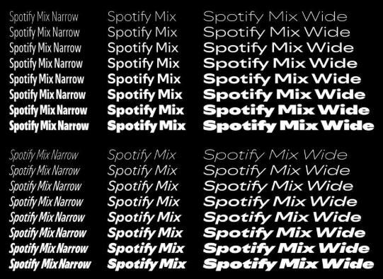 Phông chữ tùy chỉnh của Dinamo dành cho Spotify Phông chữ tùy chỉnh của Dinamo dành cho Spotify