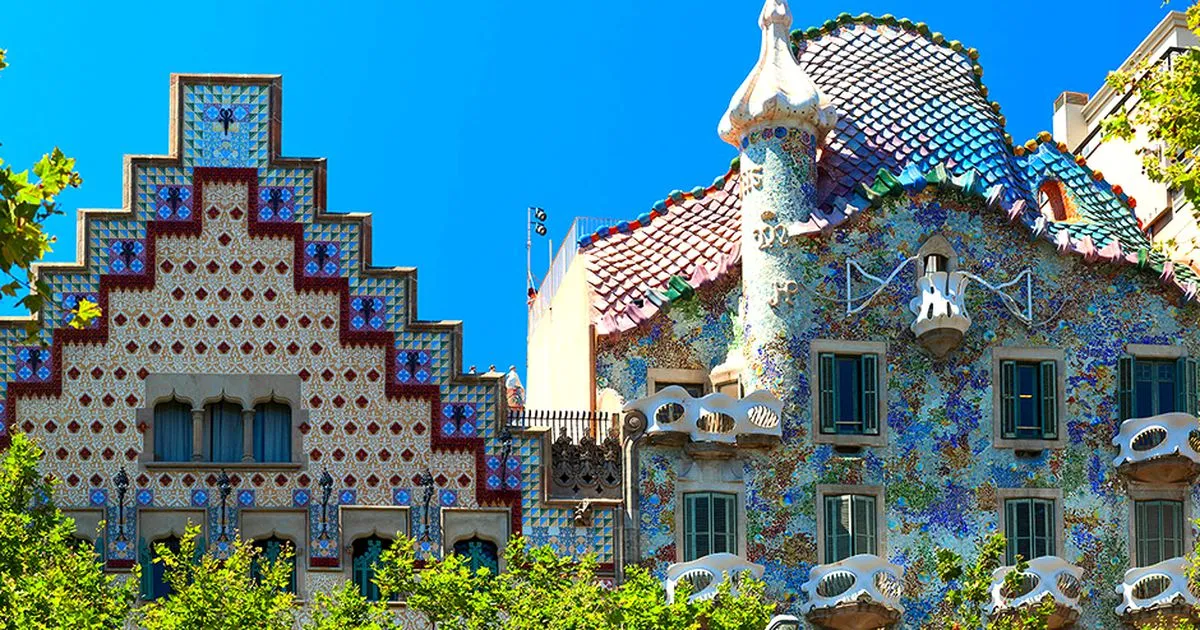 Tòa nhà Casa Batllo tại Tây Ban Nha