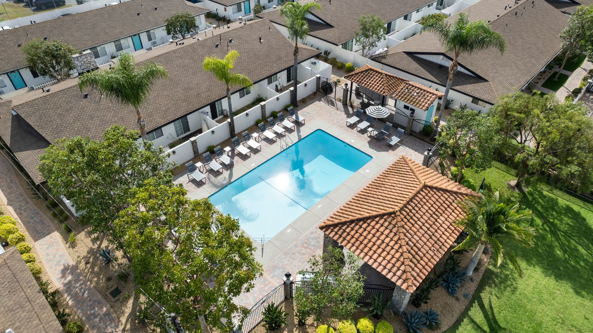 pool from above