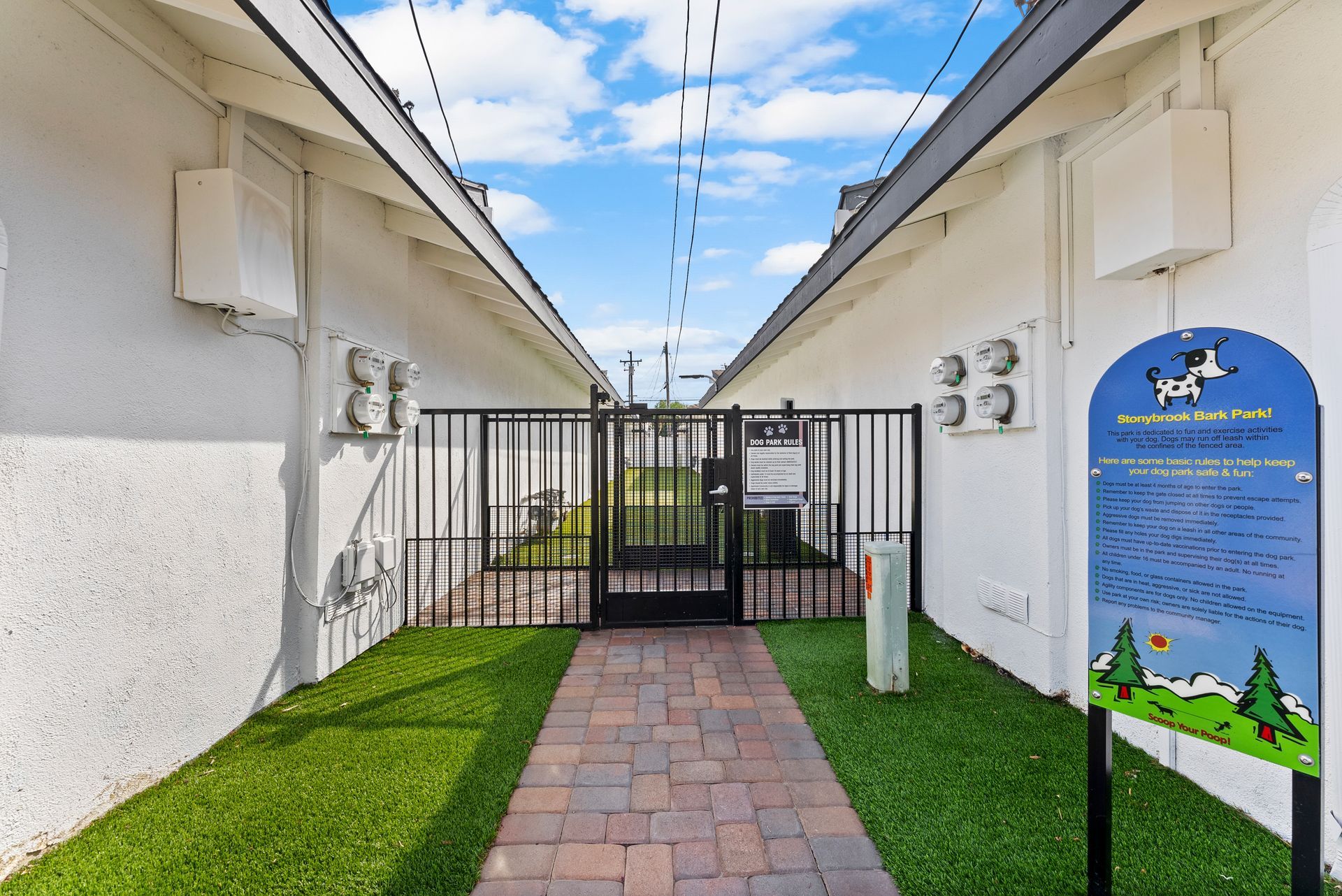 dog park gate