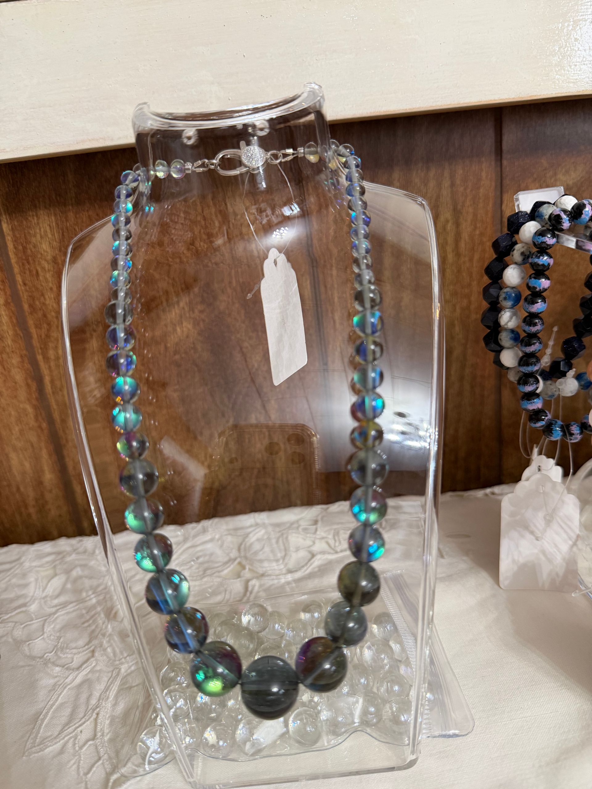 Women's Gradient Moonstone Necklace BN124
