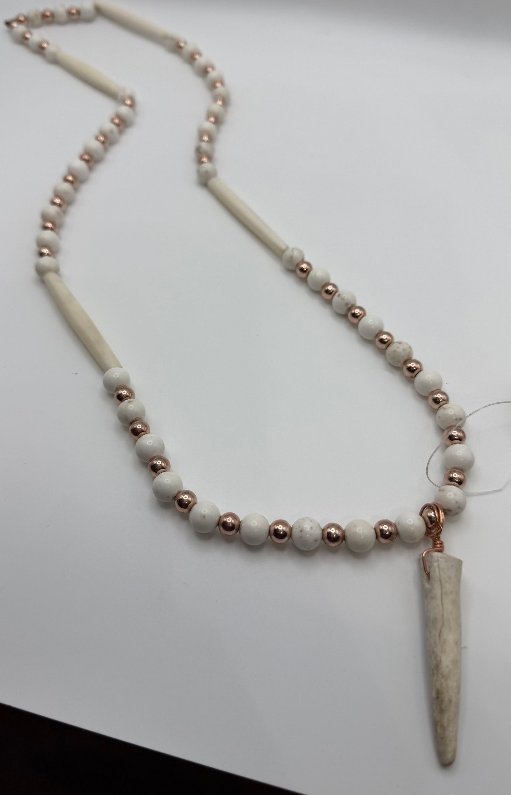 Native American Deer Bone Necklace BN264
