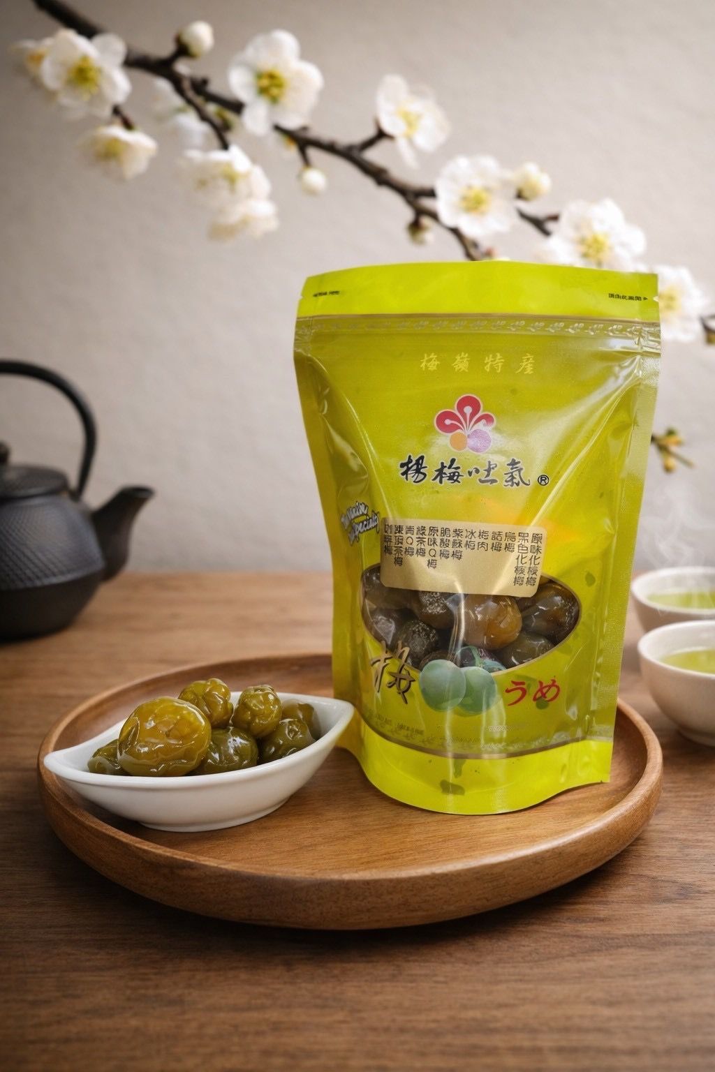 綠茶梅
