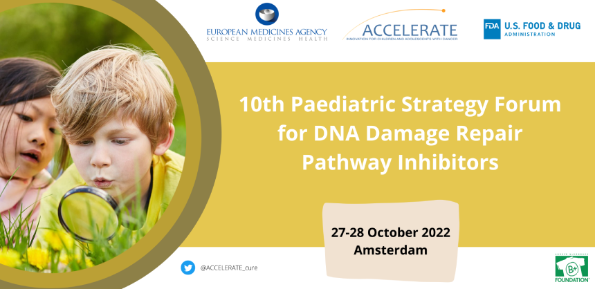 10TH Paediatric Strategy Forum for DNA Damage Pathway Inhibitors