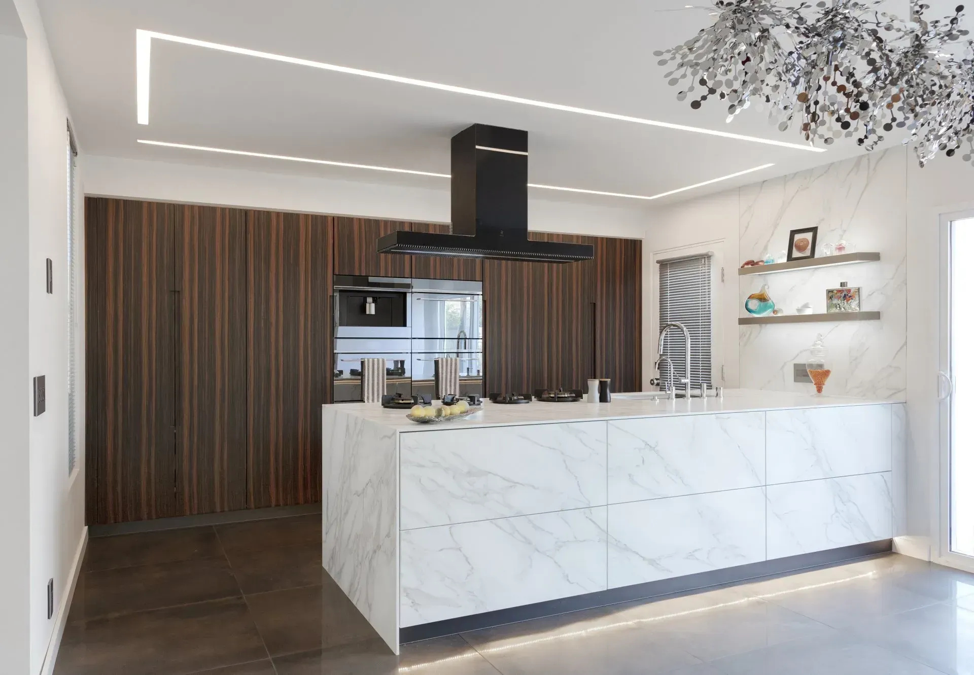 countertop with lemon