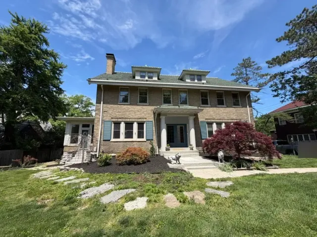 Paddock Hills, Cincinnati masonry home with its original clay tile roof