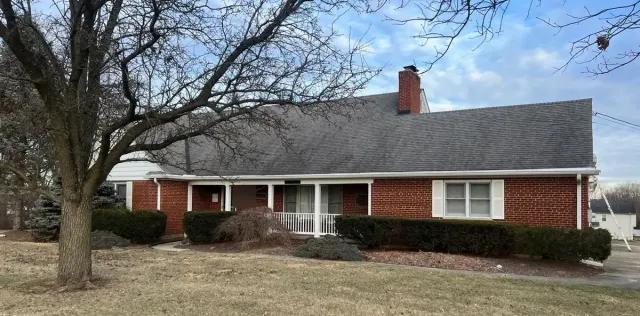 Pleasant Run, Cincinnati brick home before its wind damage roof replacement