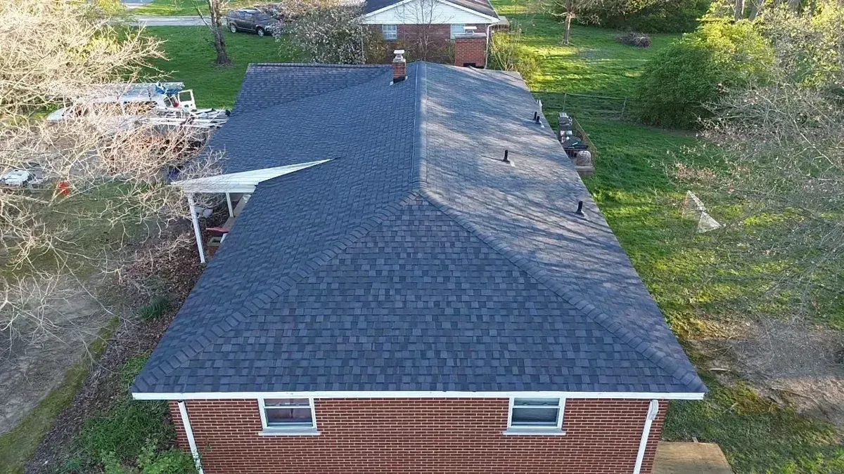 Finished CertainTeed Landmark PRO roof replacement in West Chester, Ohio