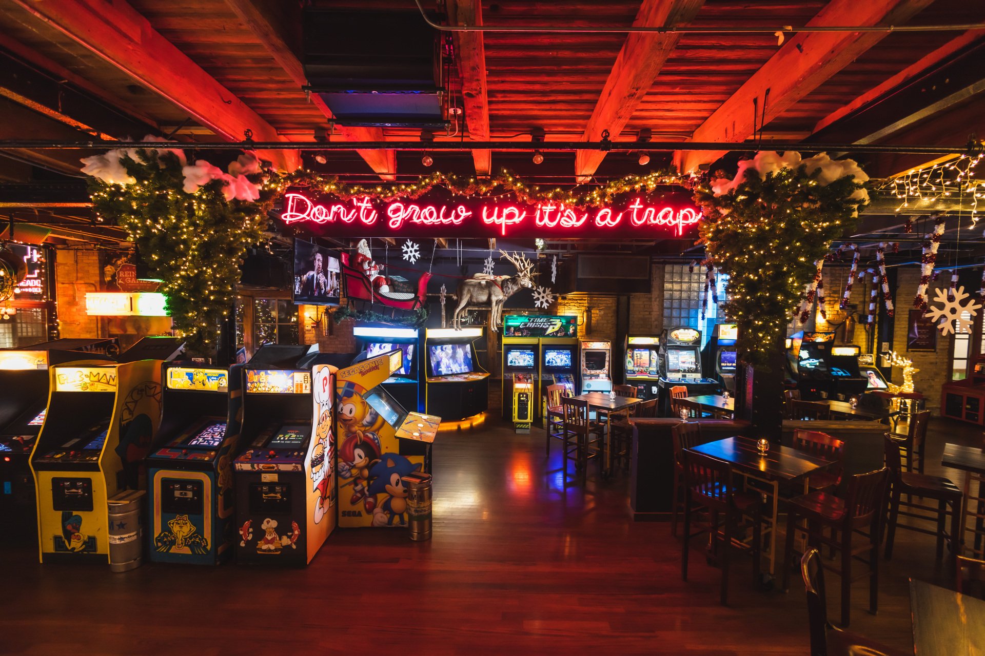 Headquarters Beercade River North Arcade Bar & Event Venue