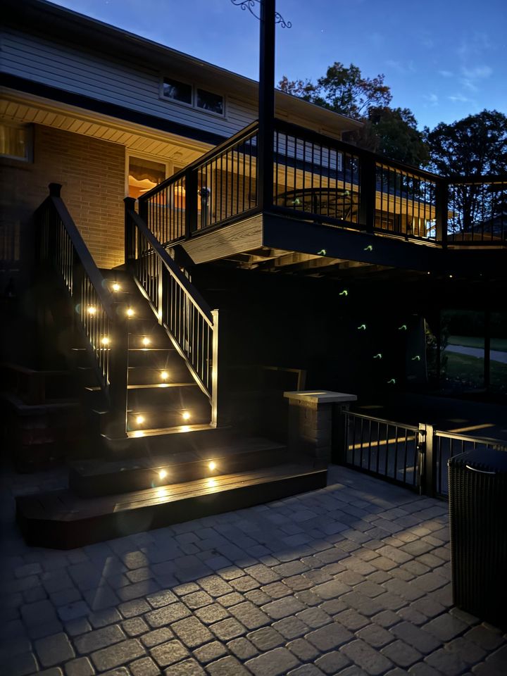 Deck Building - Deck Stairs