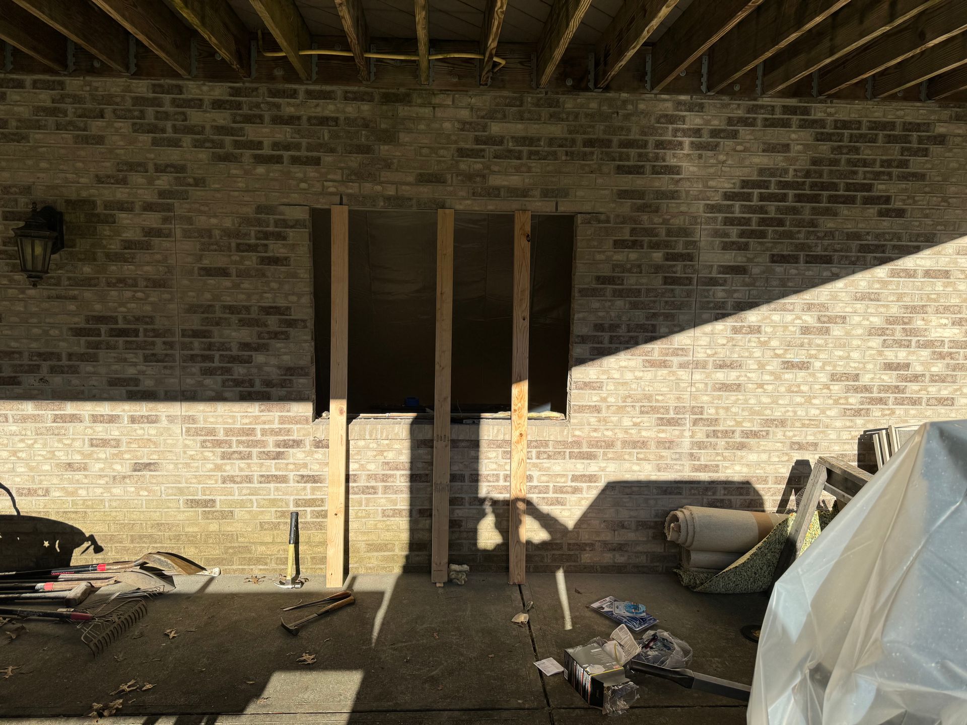 Deck Building - Before