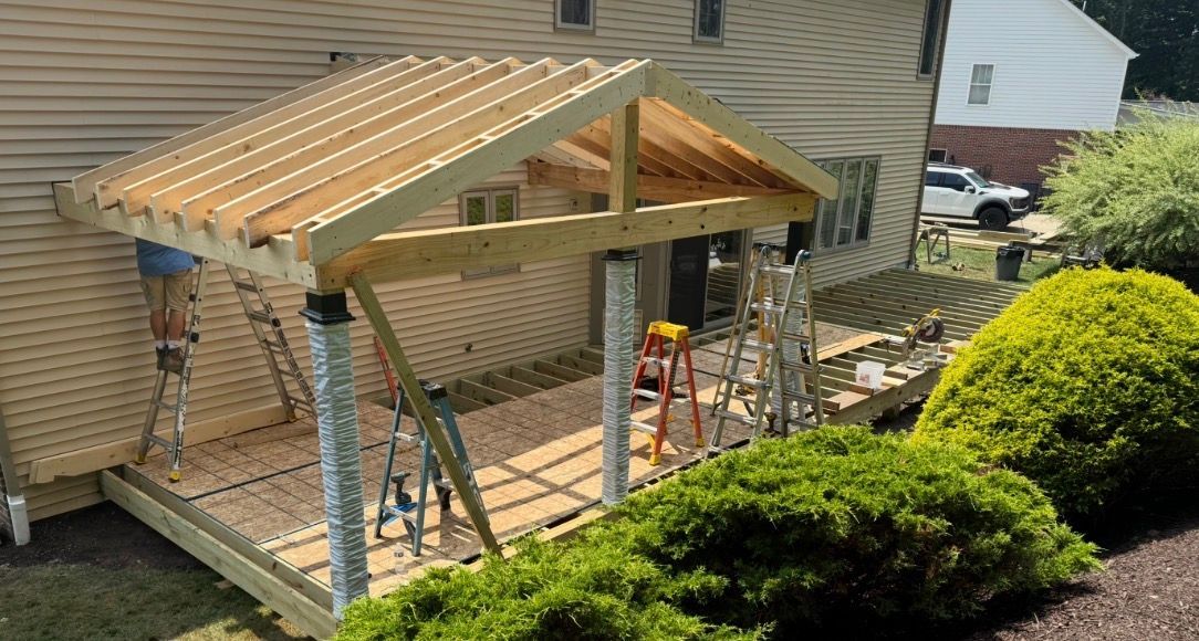 Deck Building - Before