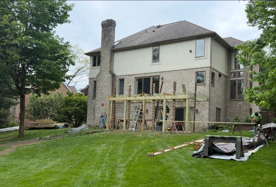 Deck Building - Before